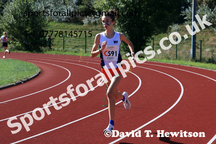 Girls Under-16s, 2026 Northern Mens 6 and Womens 4 Stage and Youngsters Relays, Silksworth, Sunderland. Photo: David T. Hewitson/Sports for All Pics